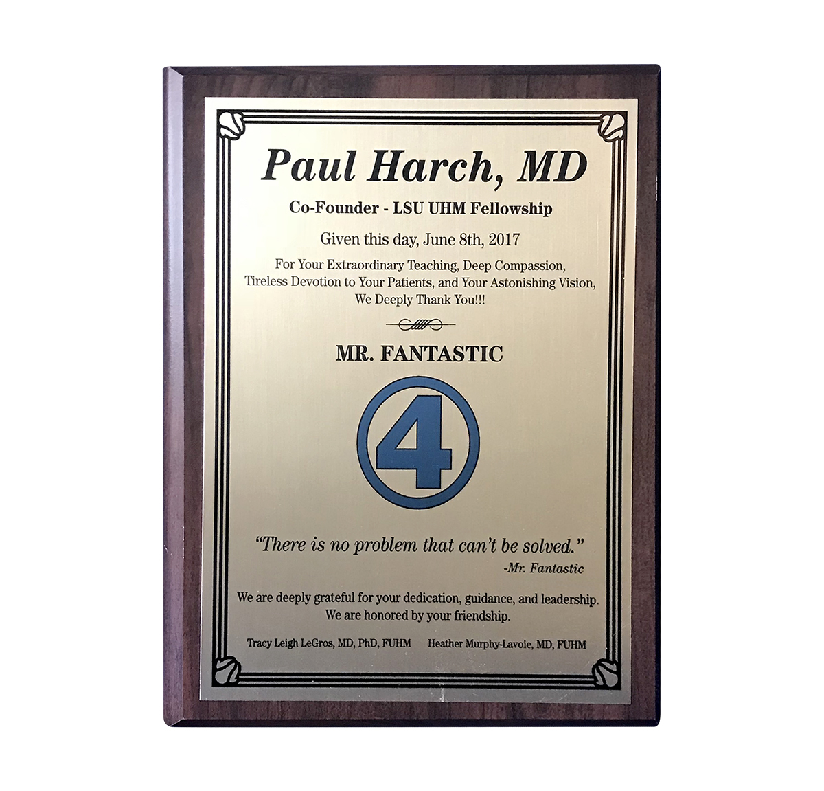 dr. paul harch md lsu mr. fantastic